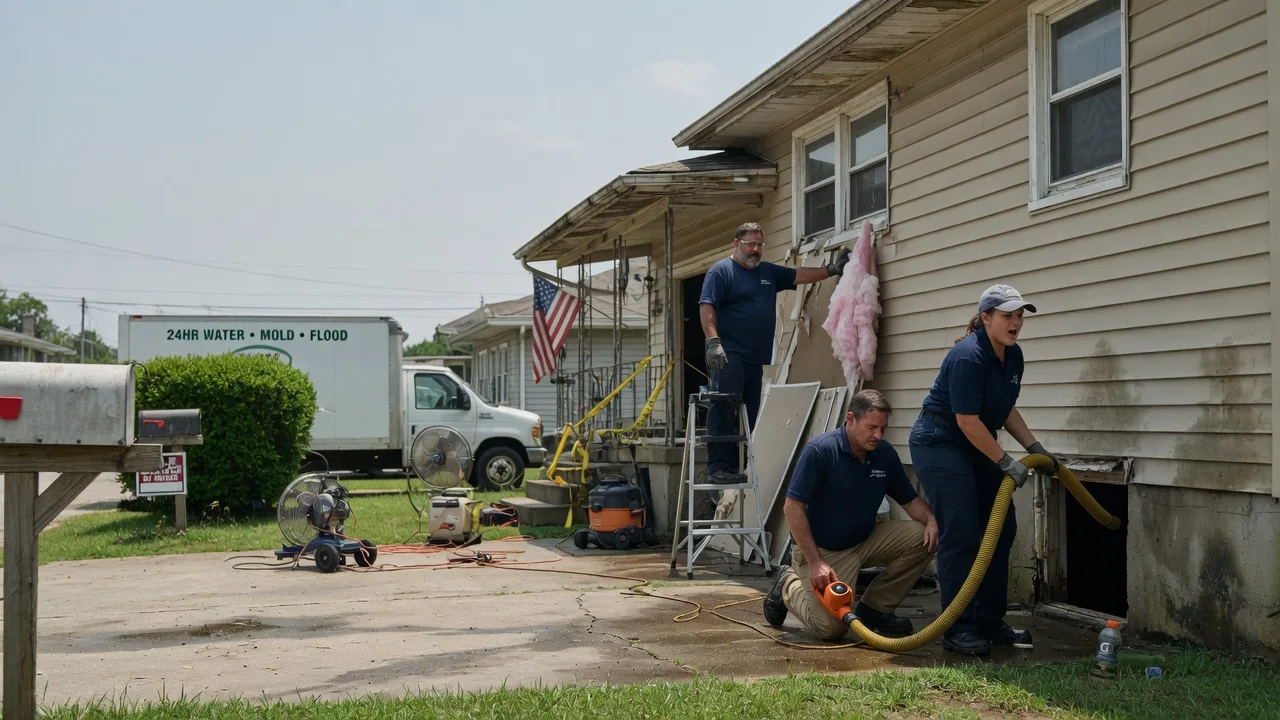 Water Damage Repair in Spragueville, IA near me